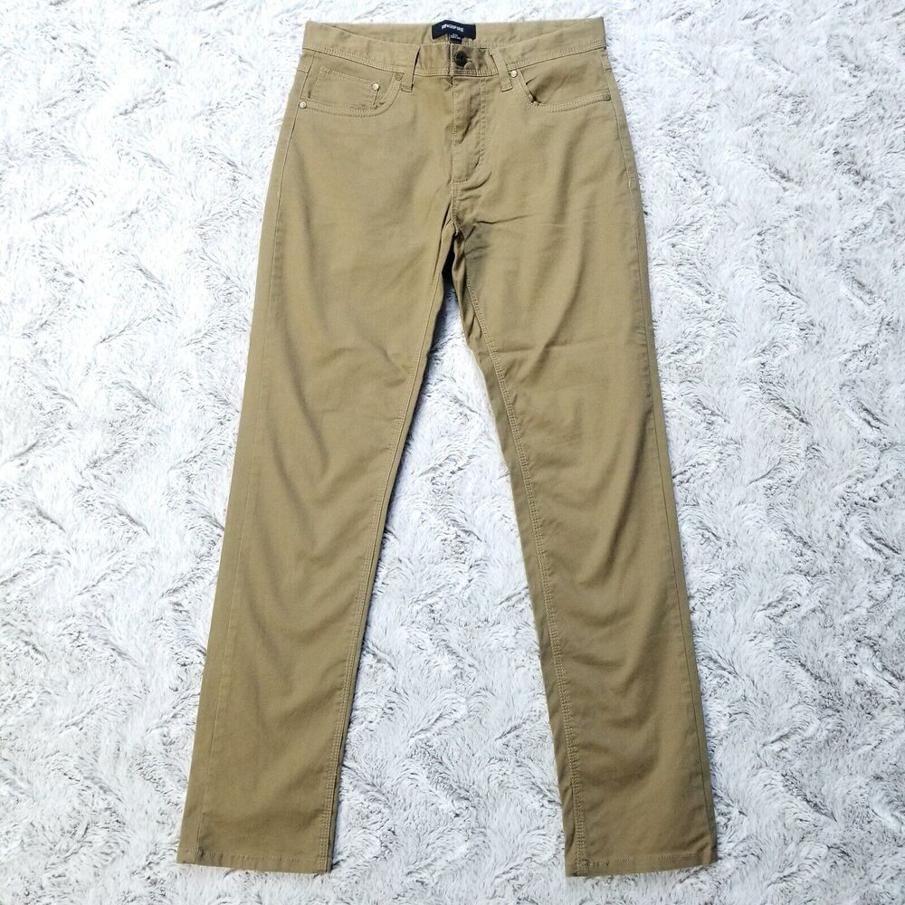 Ring Of Fire Jeans Mens 30x30 Brown Slim Fit Dark Wash American Denim